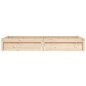 vidaXL Estructura de cama individual con cajones 75x190 cm vidaXL Estructura de cama individual con cajones 75x190 cm