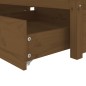 vidaXL Estructura de cama con cajones marrón miel 90x200 cm vidaXL Estructura de cama con cajones marrón miel 90x200 cm