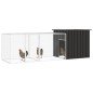 vidaXL Jaula de gallinas acero galvanizado antracita 300x91x100 cm vidaXL Jaula de gallinas acero galvanizado antracita 300x91x100 cm
