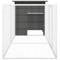 vidaXL Jaula de gallinas acero galvanizado antracita 300x91x100 cm vidaXL Jaula de gallinas acero galvanizado antracita 300x91x100 cm