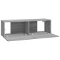 vidaXL Set de muebles para TV 6 pzas madera contrachapada gris Sonoma vidaXL Set de muebles para TV 6 pzas madera contrachapada gris Sonoma