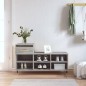 vidaXL Mueble zapatero madera contrachapada gris Sonoma 102x36x60 cm