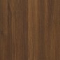 vidaXL Set de muebles para TV 3 pzas madera contrachapada roble marrón