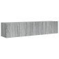 vidaXL Set de muebles para TV 2 pzas madera contrachapada gris Sonoma vidaXL Set de muebles para TV 2 pzas madera contrachapada gris Sonoma