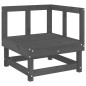 vidaXL Juego de muebles de jardín 8 piezas madera maciza de pino vidaXL Juego de muebles de jardín 8 piezas madera maciza de pino