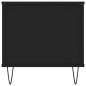 vidaXL Mesa de centro madera contrachapada negro 90x44,5x45 cm vidaXL Mesa de centro madera contrachapada negro 90x44,5x45 cm