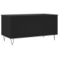 vidaXL Mesa de centro madera contrachapada negro 90x44,5x45 cm vidaXL Mesa de centro madera contrachapada negro 90x44,5x45 cm