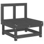 vidaXL Juego de muebles de jardín 8 piezas madera maciza de pino vidaXL Juego de muebles de jardín 8 piezas madera maciza de pino