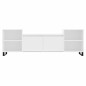 vidaXL Mueble para TV madera contrachapada blanco 160x35x55 cm vidaXL Mueble para TV madera contrachapada blanco 160x35x55 cm
