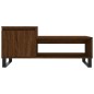 vidaXL Mesa de centro madera contrachapada roble marrón 100x50x45 cm vidaXL Mesa de centro madera contrachapada roble marrón 100x50x45 cm