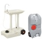 vidaXL Juego de lavabo y depósito de agua portátil para camping vidaXL Juego de lavabo y depósito de agua portátil para camping