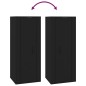 vidaXL Set de muebles para TV 6 piezas madera contrachapada negro vidaXL Set de muebles para TV 6 piezas madera contrachapada negro