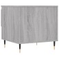vidaXL Mesa de centro madera de ingeniería gris Sonoma 50x46x50 cm