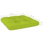 vidaXL Set muebles de jardín y cojines 3 pzas madera pino impregnada
