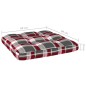 vidaXL Set muebles de jardín y cojines 3 pzas madera pino impregnada