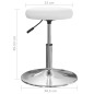 vidaXL Sillas de comedor 4 unidades cuero sintético blanco vidaXL Sillas de comedor 4 unidades cuero sintético blanco
