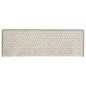 vidaXL Alfombrilla autoadhesiva escalera sisal 15 uds beige 65x21x4 cm vidaXL Alfombrilla autoadhesiva escalera sisal 15 uds beige 65x21x4 cm