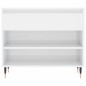 vidaXL Mueble zapatero madera contrachapada blanco brillo 70x36x60 cm vidaXL Mueble zapatero madera contrachapada blanco brillo 70x36x60 cm