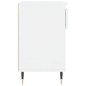 vidaXL Mueble zapatero madera contrachapada blanco brillo 70x36x60 cm vidaXL Mueble zapatero madera contrachapada blanco brillo 70x36x60 cm