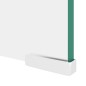 vidaXL Soporte para TV/Elevador monitor cristal claro 100x30x13 cm