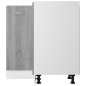 vidaXL Armario cocina madera ingeniería gris sonoma 75,5x75,5x80,5cm