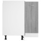 vidaXL Armario cocina madera ingeniería gris sonoma 75,5x75,5x80,5cm