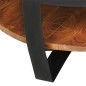 vidaXL Mesa de centro de madera maciza de acacia 65x65x32 cm vidaXL Mesa de centro de madera maciza de acacia 65x65x32 cm