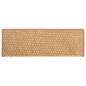 vidaXL Alfombrilla autoadhesiva escalera sisal 15uds naranja 65x21x4cm vidaXL Alfombrilla autoadhesiva escalera sisal 15uds naranja 65x21x4cm