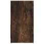 vidaXL Armario de baño madera contrachapada roble ahumado 60x33x61 cm vidaXL Armario de baño madera contrachapada roble ahumado 60x33x61 cm