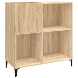 vidaXL Mueble discos madera contrachapada roble Sonoma 84,5x38x89 cm