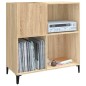 vidaXL Mueble discos madera contrachapada roble Sonoma 84,5x38x89 cm vidaXL Mueble discos madera contrachapada roble Sonoma 84,5x38x89 cm