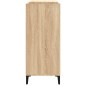 vidaXL Mueble discos madera contrachapada roble Sonoma 84,5x38x89 cm vidaXL Mueble discos madera contrachapada roble Sonoma 84,5x38x89 cm