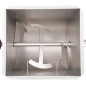vidaXL Mezcladora de carne con caja engranajes acero inox. plateado vidaXL Mezcladora de carne con caja engranajes acero inox. plateado