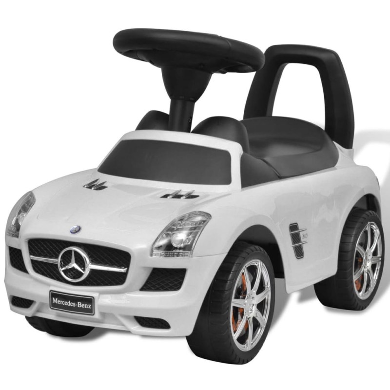 vidaXL Coche de niños accionado con el pie blanco vidaXL Coche de niños accionado con el pie blanco