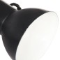 vidaXL Lámpara de pared industrial negra 45x25 cm E27 vidaXL Lámpara de pared industrial negra 45x25 cm E27
