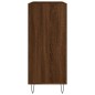 vidaXL Mueble discos madera contrachapada roble marrón 84,5x38x89 cm vidaXL Mueble discos madera contrachapada roble marrón 84,5x38x89 cm
