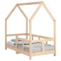 vidaXL Estructura de cama para niños madera maciza de pino 70x140 cm vidaXL Estructura de cama para niños madera maciza de pino 70x140 cm