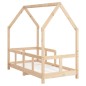vidaXL Estructura de cama para niños madera maciza de pino 70x140 cm vidaXL Estructura de cama para niños madera maciza de pino 70x140 cm