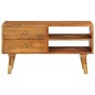 vidaXL Mueble para TV de madera maciza de mango 85x35x47 cm vidaXL Mueble para TV de madera maciza de mango 85x35x47 cm