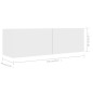 vidaXL Set de muebles de salón TV 3 piezas madera de ingeniería blanco vidaXL Set de muebles de salón TV 3 piezas madera de ingeniería blanco