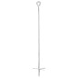 vidaXL Anclajes de tierra 4 uds metal galvanizado 10x60 cm vidaXL Anclajes de tierra 4 uds metal galvanizado 10x60 cm