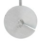 vidaXL Anclajes de tierra 4 uds metal galvanizado 10x60 cm vidaXL Anclajes de tierra 4 uds metal galvanizado 10x60 cm