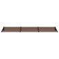 vidaXL Marquesina de puerta policarbonato negro 358,5x90 cm vidaXL Marquesina de puerta policarbonato negro 358,5x90 cm
