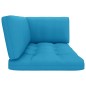 vidaXL Muebles de palets 4 pzas y cojines madera pino impregnada negro vidaXL Muebles de palets 4 pzas y cojines madera pino impregnada negro