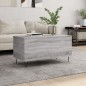 vidaXL Mesa de centro madera contrachapada gris Sonoma 90x44,5x45 cm vidaXL Mesa de centro madera contrachapada gris Sonoma 90x44,5x45 cm