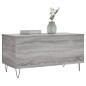 vidaXL Mesa de centro madera contrachapada gris Sonoma 90x44,5x45 cm vidaXL Mesa de centro madera contrachapada gris Sonoma 90x44,5x45 cm