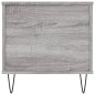 vidaXL Mesa de centro madera contrachapada gris Sonoma 90x44,5x45 cm vidaXL Mesa de centro madera contrachapada gris Sonoma 90x44,5x45 cm