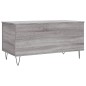 vidaXL Mesa de centro madera contrachapada gris Sonoma 90x44,5x45 cm vidaXL Mesa de centro madera contrachapada gris Sonoma 90x44,5x45 cm