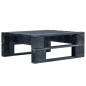 vidaXL Muebles de palés 6 pzas y cojines madera pino impregnada negro vidaXL Muebles de palés 6 pzas y cojines madera pino impregnada negro