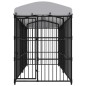 vidaXL Perrera de exterior con techo 300x150x210 cm